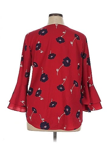 Liz Claiborne 3/4 Sleeve Blouse (view 2)