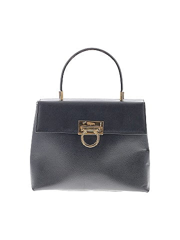 Salvatore Ferragamo Leather Satchel (view 1)
