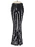 Future Collective Metallic Silver Casual Pants Size 0 - photo 1