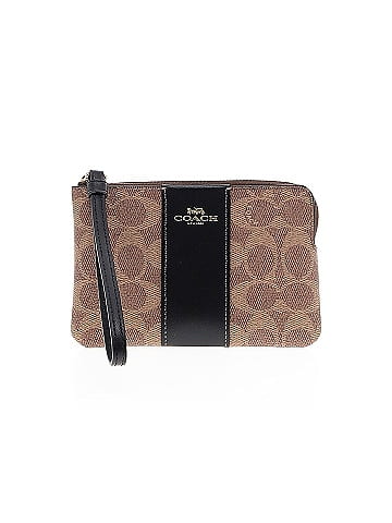 Coach Factory Leather Wristlet (view 1)