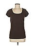 Ann Taylor Factory Brown Short Sleeve Top Size M - photo 1