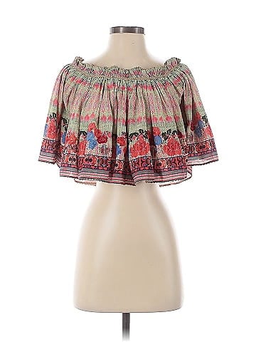 Bhanuni by Jyoti Short Sleeve Blouse (view 1)