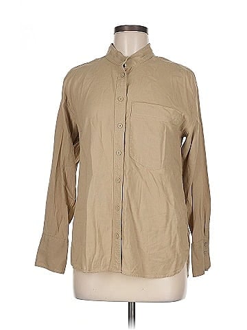Banana Republic Factory Store Long Sleeve Button-Down Shirt (view 1)