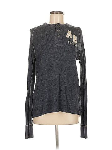 American Eagle Outfitters Long Sleeve Henley (view 1)