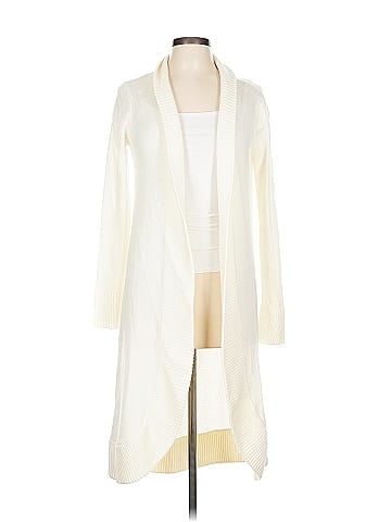 R | Label Wool Cardigan (view 1)