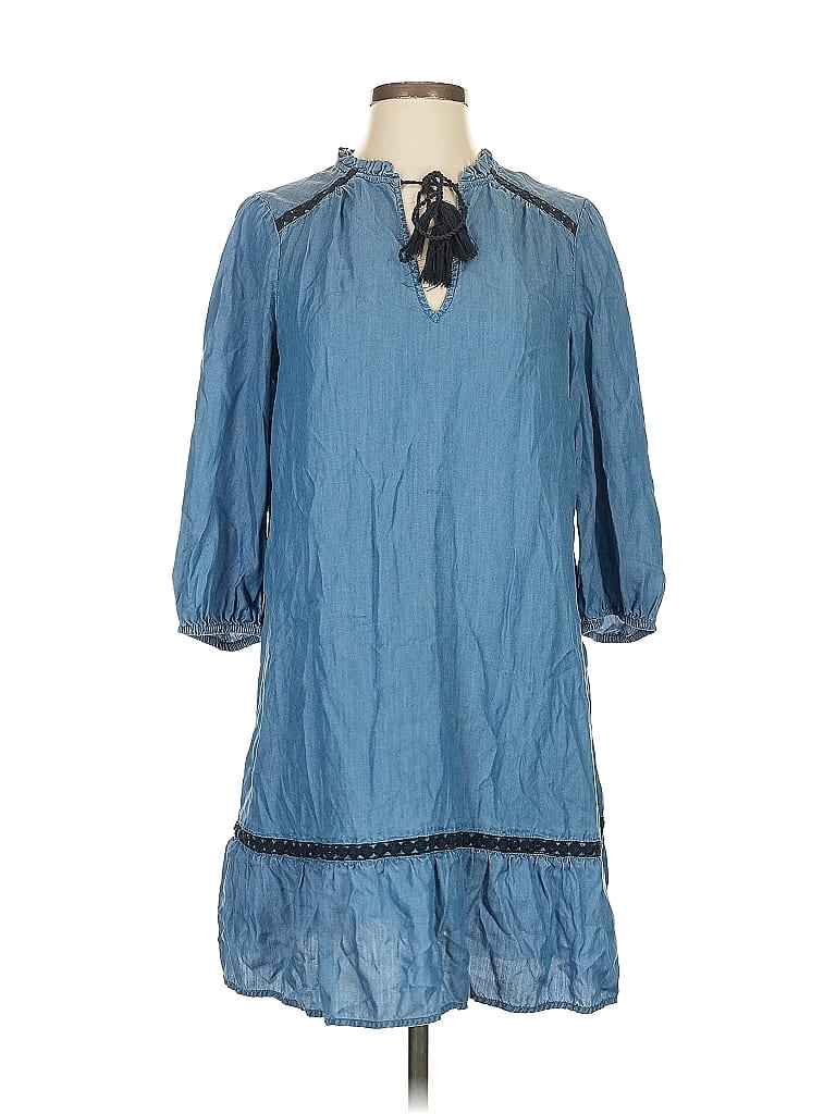 Pre-owned Crown & Ivy Casual Dress In Blue