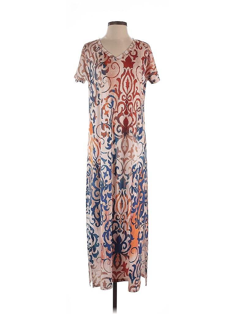 Pre-owned Made With Love Casual Dress In Brown