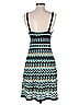 M Missoni Chevron-herringbone Teal Green Cocktail Dress Size EU (IT) 40 / US 4 - photo 2