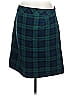 Talbots Outlet Plaid Teal Casual Skirt Size 12 - photo 2