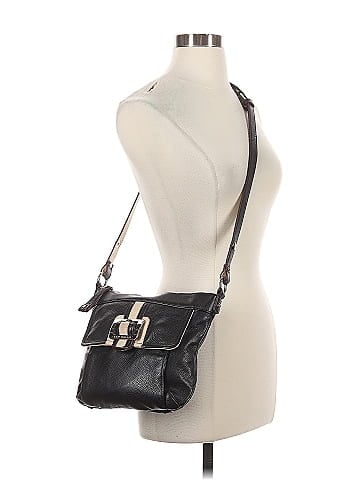 Isaac Mizrahi Leather Crossbody Bag (view 2)