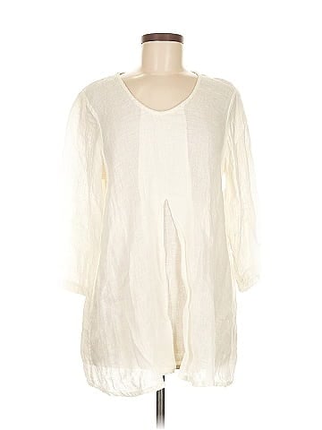 Flax 3/4 Sleeve Blouse (view 1)