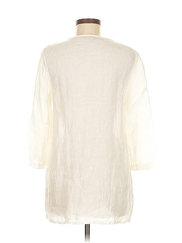 Flax 3/4 Sleeve Blouse (view 2)