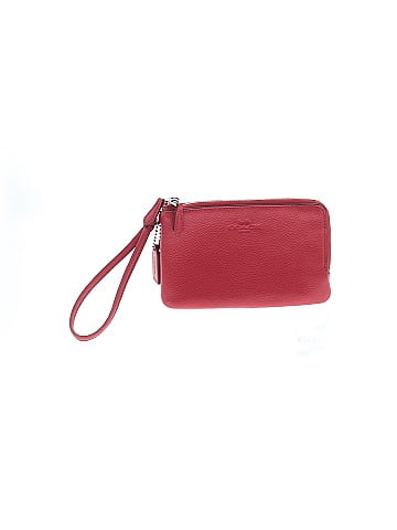 Coach Factory Leather Wristlet (view 1)