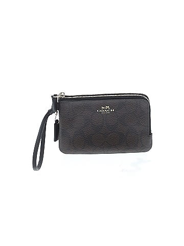 Coach Factory Leather Wristlet (view 1)