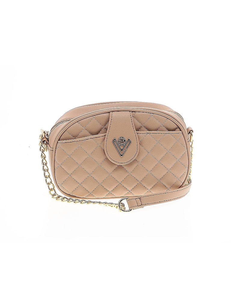 Valentino Orlandi 100% Polyester Gold Tan Crossbody Bag One size - photo 1