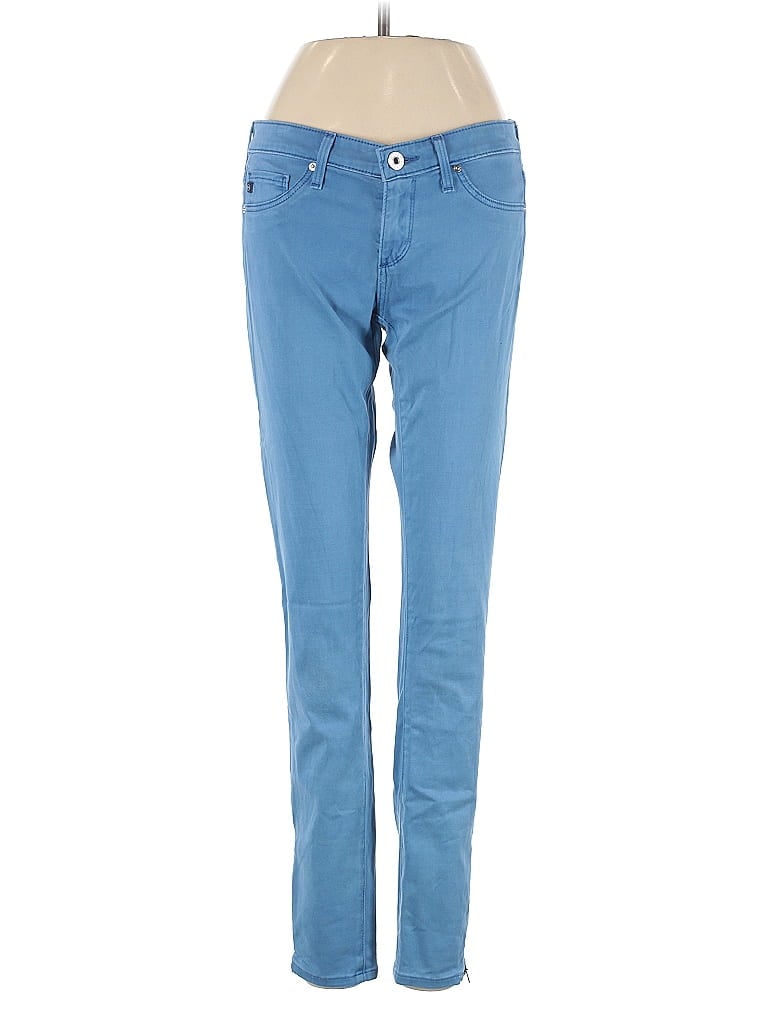 Adriano Goldschmied Solid Blue Casual Pants Size 24 waist - photo 1