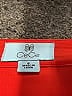 CeCe 100% Polyester Solid Orange Formal Skirt Size 8 - photo 3
