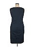 David Meister Solid Blue Cocktail Dress Size 14 - photo 2