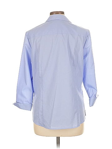 Foxcroft 3/4 Sleeve Button-Down Shirt (view 2)