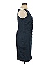 David Meister Solid Blue Cocktail Dress Size 14 - photo 4