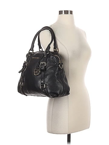 MICHAEL Michael Kors Leather Satchel (view 2)