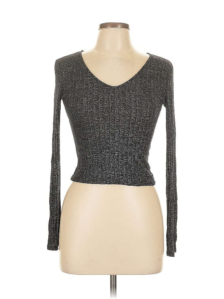 Pre-owned Bear Dance Cardigan Sweater In Gray