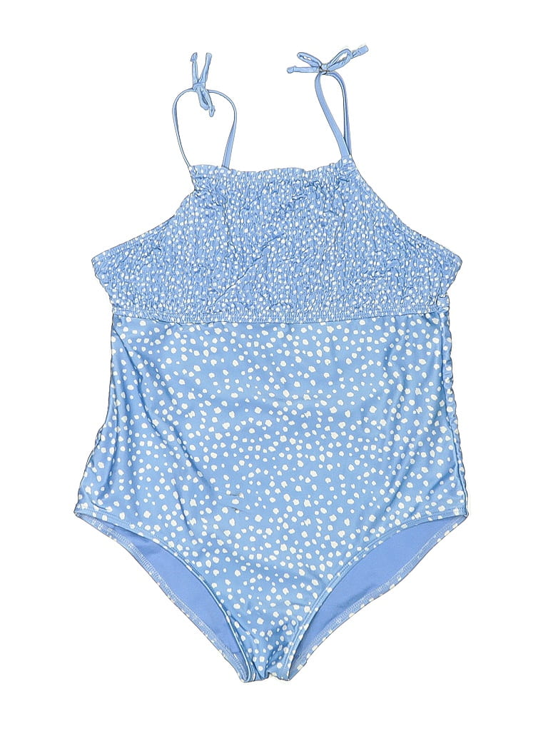 Wonder Nation Stars Blue One Piece Swimsuit Size 18 - photo 1