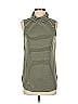 Ann Taylor LOFT Outlet Green Sleeveless T-Shirt Size S - photo 1