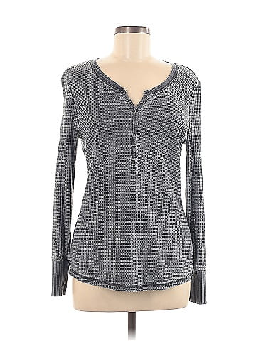 Seven7 Long Sleeve Henley (view 1)