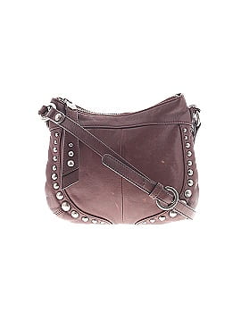 B Makowsky Leather Crossbody Bag