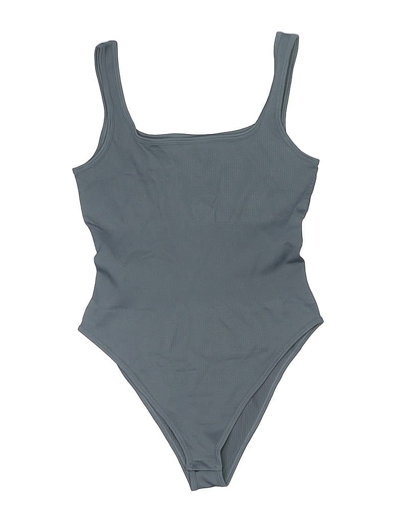 Pre-owned Assorted Brands Bodysuit In Gray