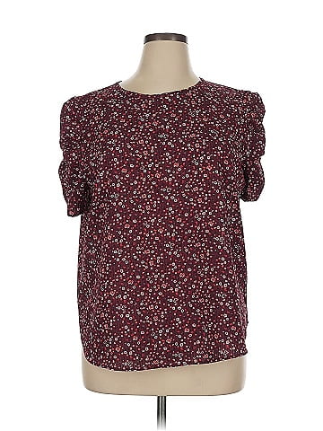 Ann Taylor LOFT Outlet Short Sleeve Blouse (view 1)