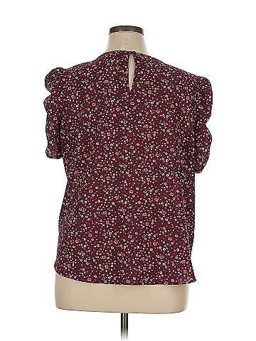 Ann Taylor LOFT Outlet Short Sleeve Blouse (view 2)