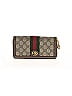 Gucci Gray Brown GG Supreme Ophidia Wallet One size - photo 1