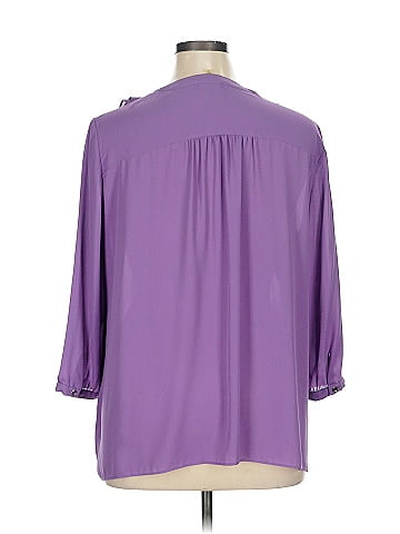Tahari by ASL 3/4 Sleeve Blouse (view 2)