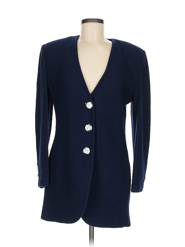 St. John Collection Blue Blazer Size 8 - photo 1