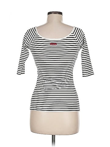 Hard Tail 3/4 Sleeve Top (view 2)