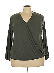 Susan Graver Long Sleeve Blouse
