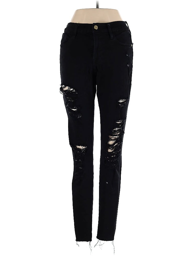 FRAME Denim Black Jeans Size 25 waist - photo 1