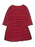 Justice Stripes Burgundy Red Dress Size 20 (big kids) - photo 2