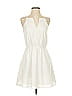 Blue Rain 100% Polyester Solid White Casual Dress Size S - photo 1