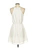 Blue Rain 100% Polyester Solid White Casual Dress Size S - photo 2