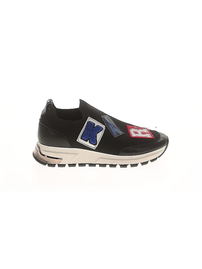 Karl Lagerfeld Paris Black Sneakers Size 8 - photo 1