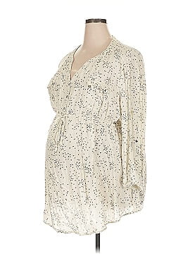 Motherhood Long Sleeve Button Down Shirt