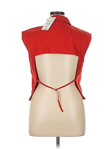 Zara Sleeveless Button-Down Shirt (view 2)