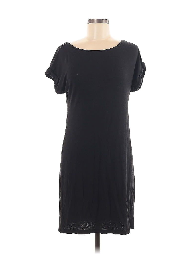Pre-owned Lou & Grey Casual Dress In Black