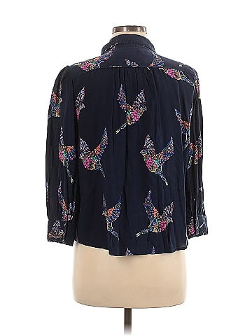 Maeve 3/4 Sleeve Button-Down Shirt (view 2)