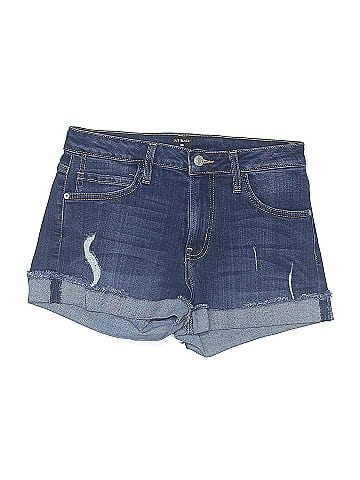 Just Black Denim Shorts (view 1)