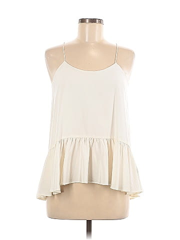 Tibi Sleeveless Silk Top (view 1)