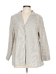 Pomander Place 3/4 Sleeve Button Down Shirt